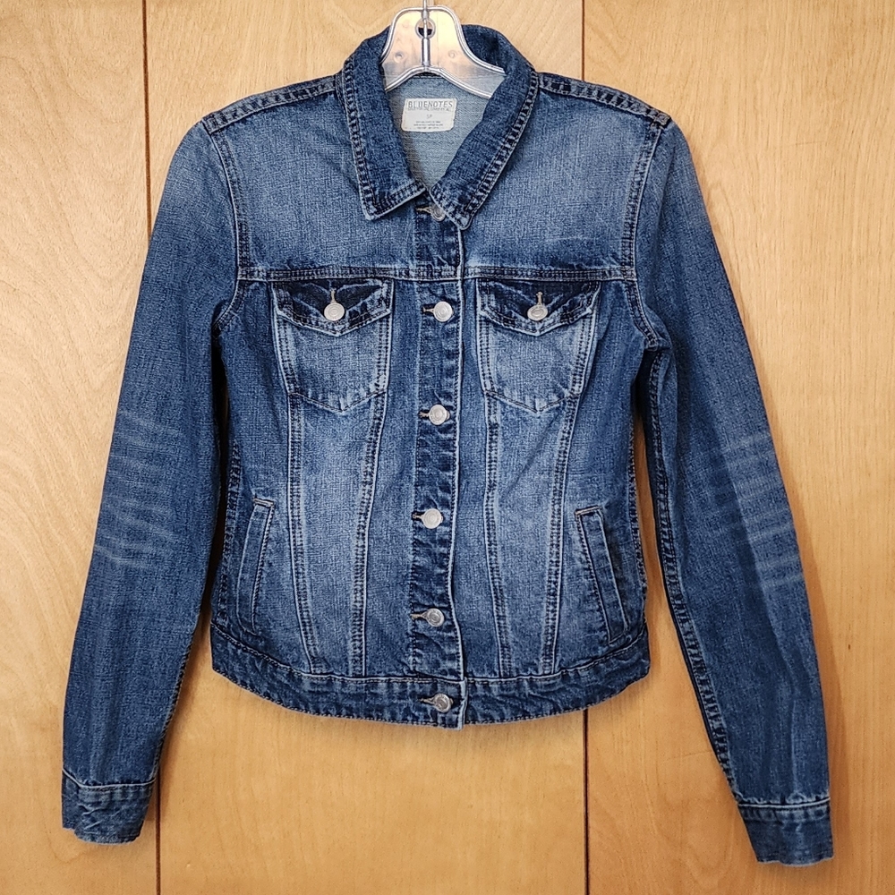 Bluenotes jean jacket women's size small